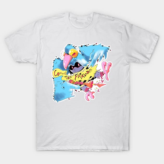 Jail-Bird T-Shirt by Hojyn